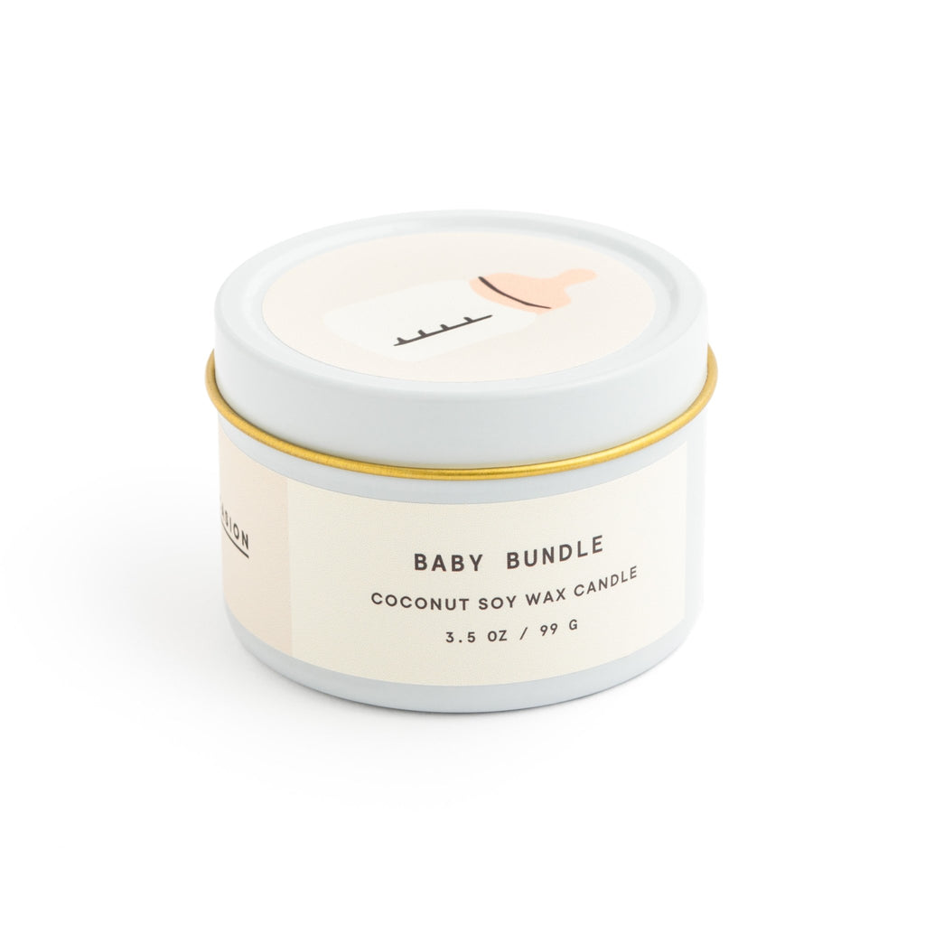 new baby candle gift