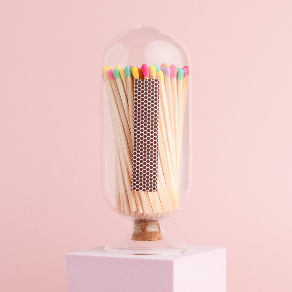 Cloche with Confetti Mix Matchsticks - Enlighten the Occasion