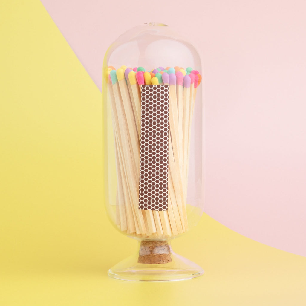 Cloche with Confetti Mix Matchsticks - Enlighten the Occasion
