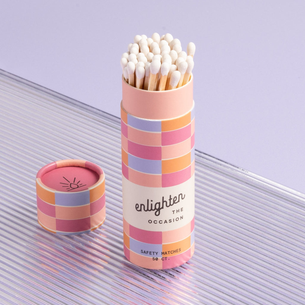 Pink Sunrise Match Tube - Enlighten the Occasion