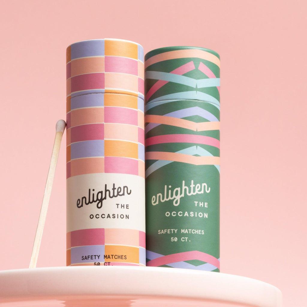 Pink Sunrise Match Tube - Enlighten the Occasion
