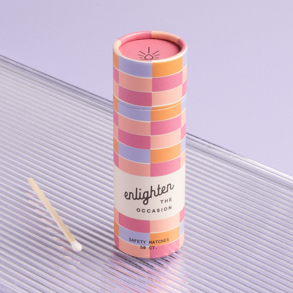 Pink Sunrise Match Tube - Enlighten the Occasion