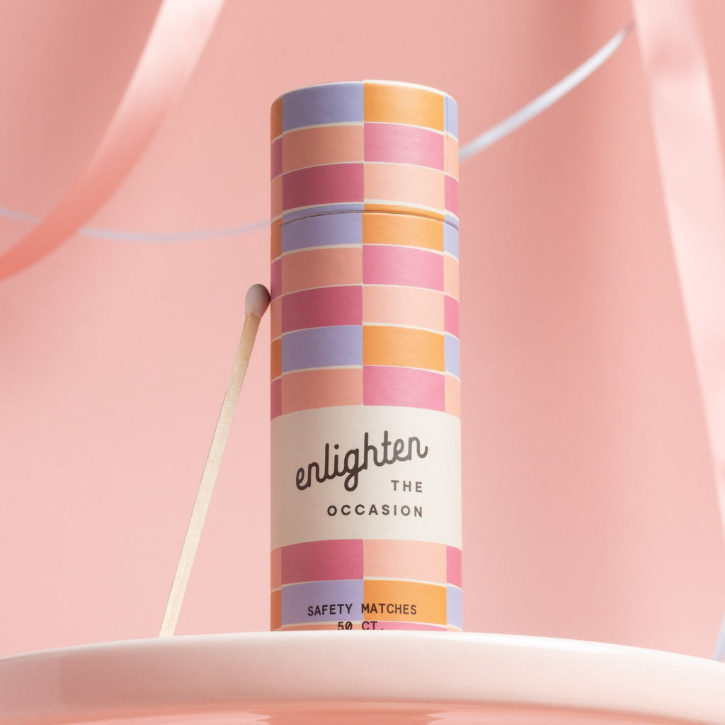 Pink Sunrise Match Tube - Enlighten the Occasion