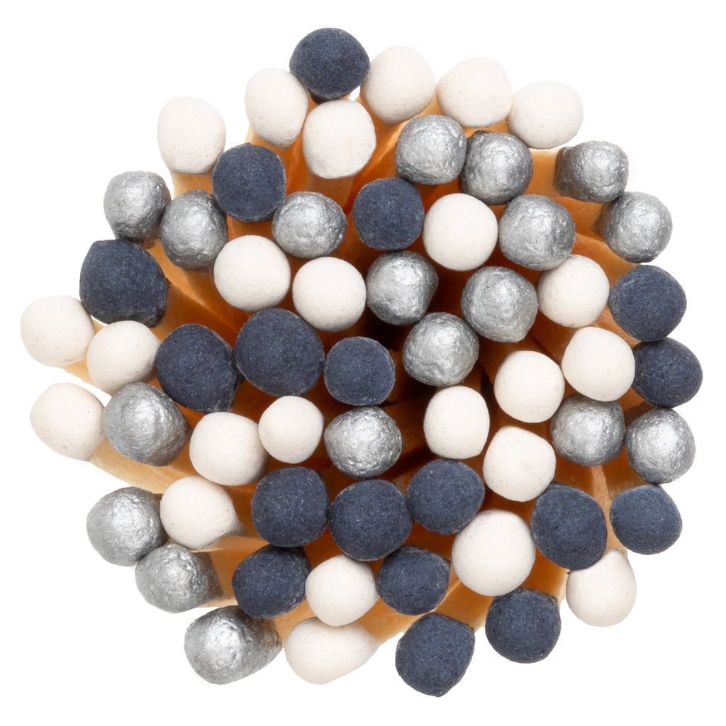 Starry Night Color Tip Matches in Small Corked Vial - Enlighten the Occasion