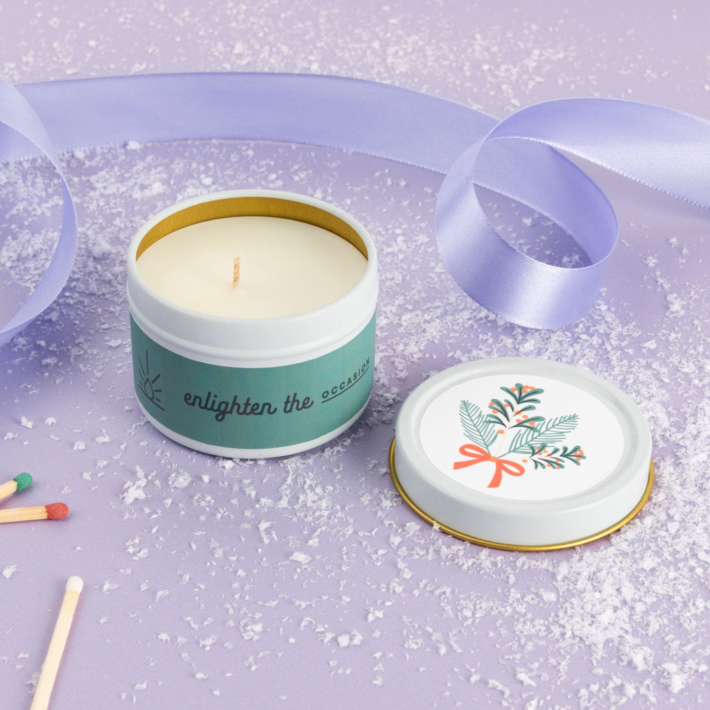 Tree Farm White Tin Candle - Enlighten the Occasion