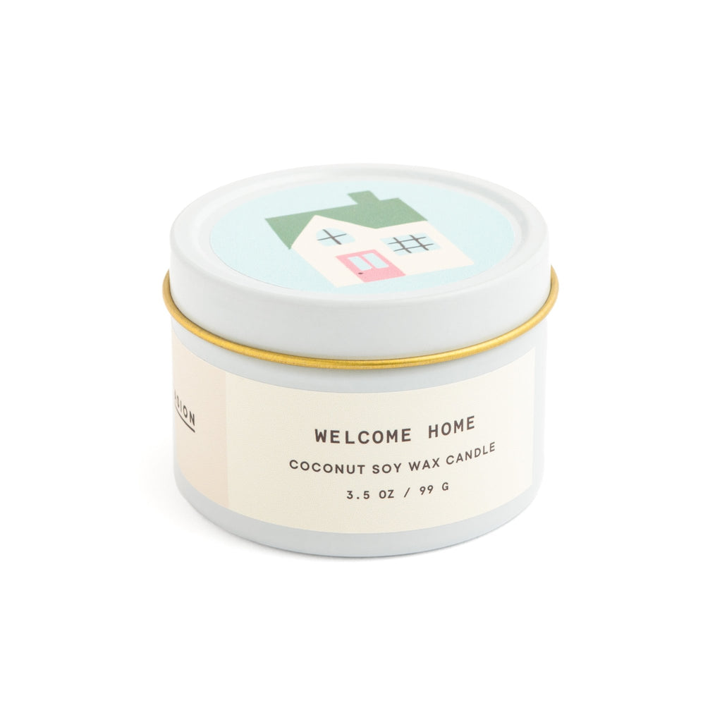 vanilla coffee scented candle gift set for welcome home gift or new home gift